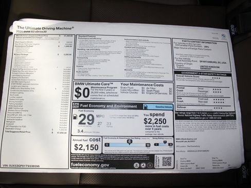 New 2026 BMW X3 xDrive30 image 21