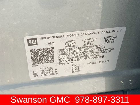 Certified 2023 Chevrolet Equinox LT w/ LPO, Floor Liner Package AWD/4WD image 33