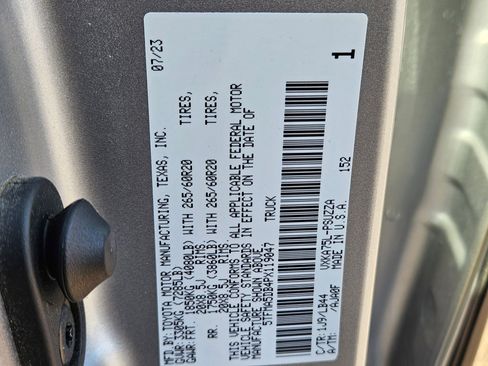 Used 2023 Toyota Tundra 1794 Edition w/ TRD Off-Road Package AWD/4WD image 45