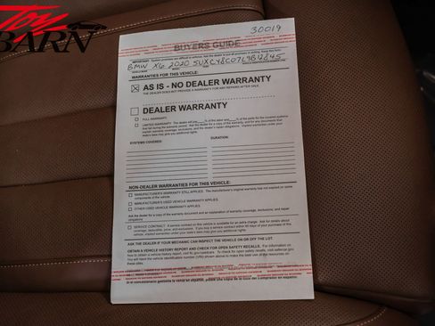 Used 2020 BMW X6 M50i w/ Executive Package image 55