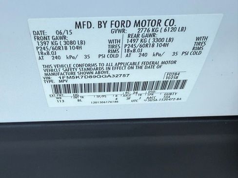 Used 2016 Ford Explorer XLT w/ Equipment Group 202A image 42