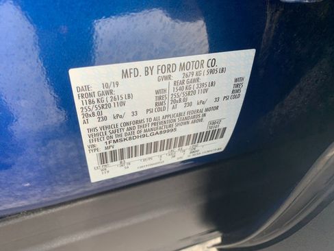 Used 2020 Ford Explorer XLT w/ Equipment Group 202A image 33