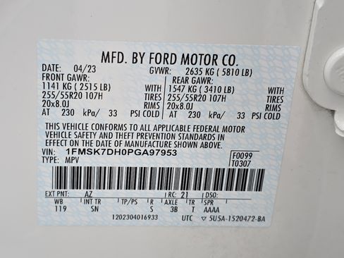 Used 2023 Ford Explorer XLT w/ Equipment Group 202A image 36