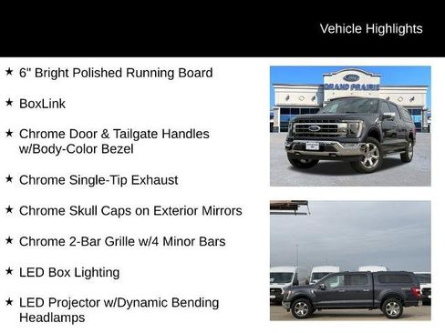 Certified 2022 Ford F150 Lariat w/ Equipment Group 502A High image 7