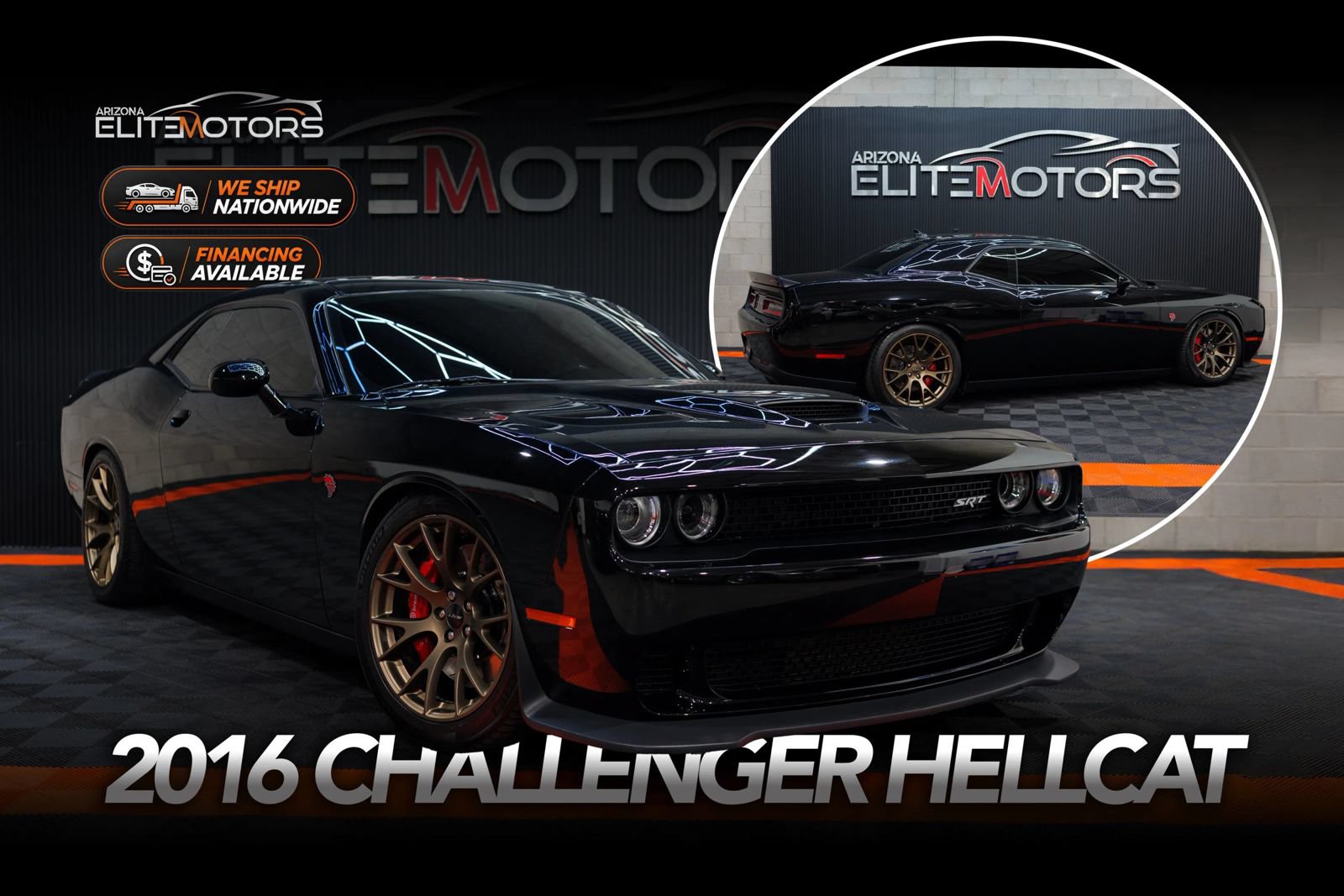 Used 2016 Dodge Challenger SRT Hellcat RWD image 1