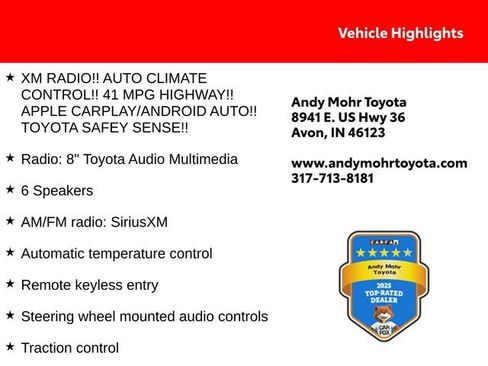 Used 2023 Toyota Corolla LE FWD image 2