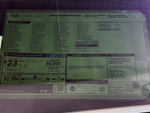 New 2026 Cadillac XT5 Premium Luxury image 20