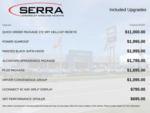 Used 2019 Dodge Challenger SRT Hellcat Redeye RWD image 2