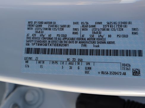New 2026 Ford F350 XL w/ STX Appearance Package AWD/4WD image 23