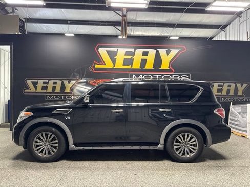 Used 2018 Nissan Armada Platinum w/ Captain Seat Package AWD/4WD image 2