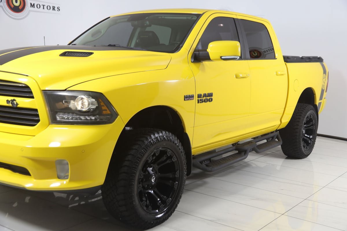 Used 2016 RAM 1500 Sport w/ Stinger Yellow Sport Package AWD/4WD image 47