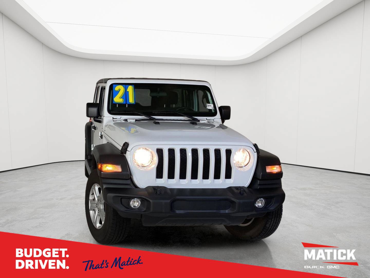 Used 2021 Jeep Wrangler Unlimited Sport AWD/4WD image 1