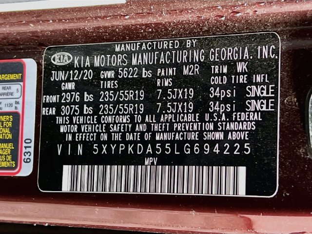 Used 2020 Kia Sorento SX AWD/4WD image 9