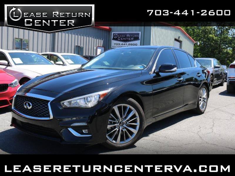 Used 2023 INFINITI Q50 Luxe w/ Cargo Package RWD image 1