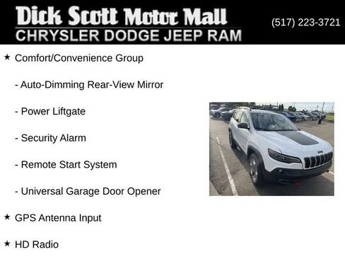 Used 2019 Jeep Cherokee Trailhawk w/ Comfort/Convenience Group AWD/4WD image 5