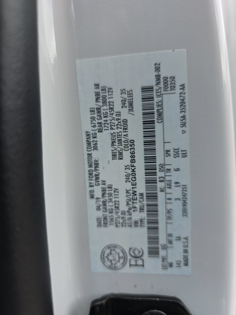 Used 2019 Ford F150 Limited AWD/4WD image 37