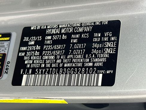 Used 2016 Hyundai Santa Fe Sport AWD/4WD image 12