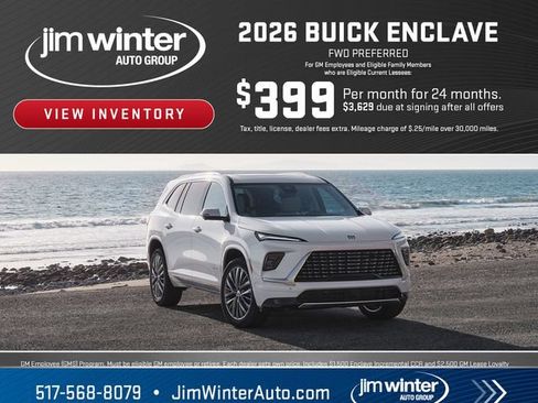 New 2026 Buick Enclave Avenir image 3