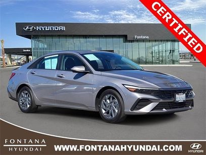 Certified 2025 Hyundai Elantra Blue