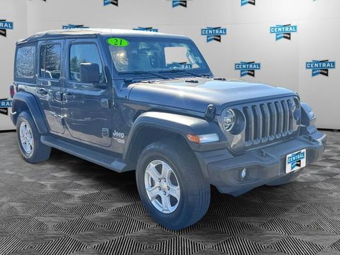 Certified 2021 Jeep Wrangler Unlimited Sport AWD/4WD image 8
