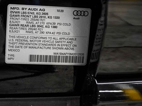 Used 2021 Audi SQ5 Premium Plus w/ Premium Plus Package AWD/4WD image 47