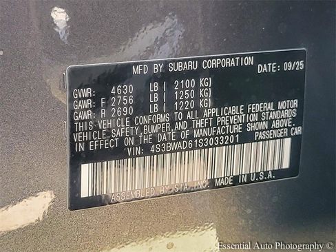 New 2025 Subaru Legacy Premium image 26