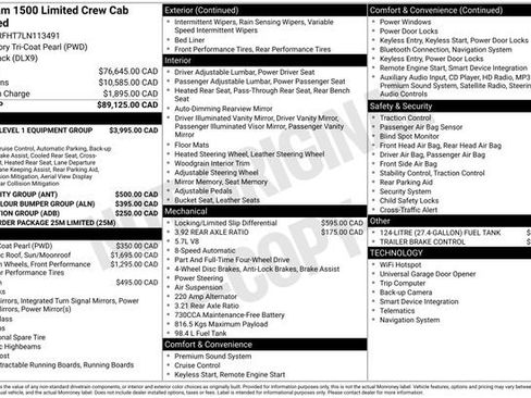 Used 2020 RAM 1500 Limited image 31