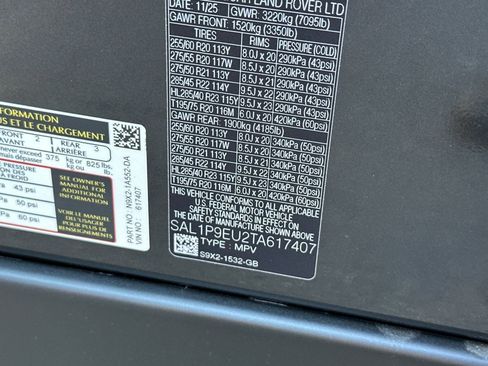 New 2026 Land Rover Range Rover Sport SE image 30