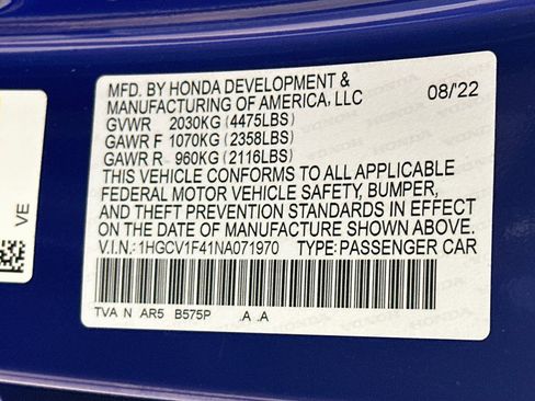 Used 2022 Honda Accord Sport Special Edition image 12