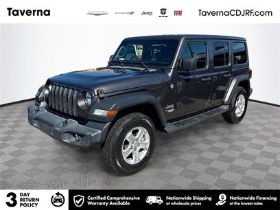Certified 2021 Jeep Wrangler Unlimited Sport