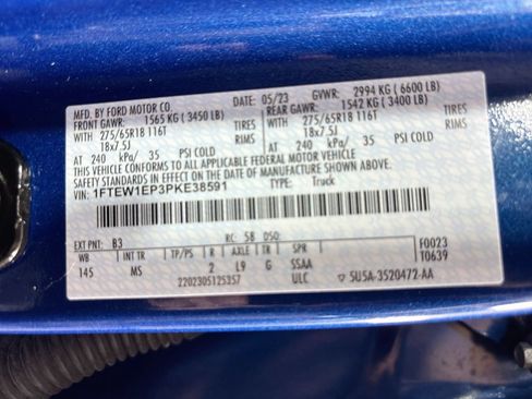 Used 2023 Ford F150 XLT w/ Equipment Group 302A High AWD/4WD image 31