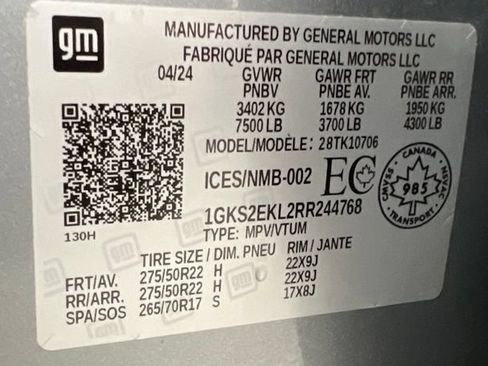 Used 2024 GMC Yukon Denali Ultimate AWD/4WD image 63