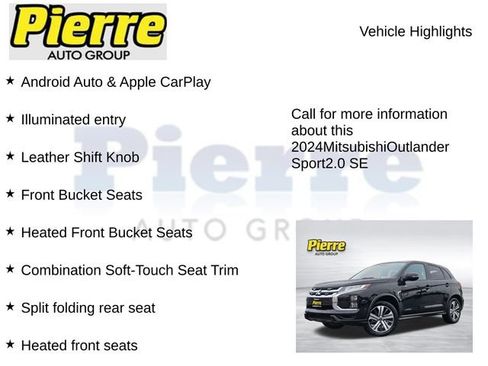 Used 2024 Mitsubishi Outlander Sport SE image 22