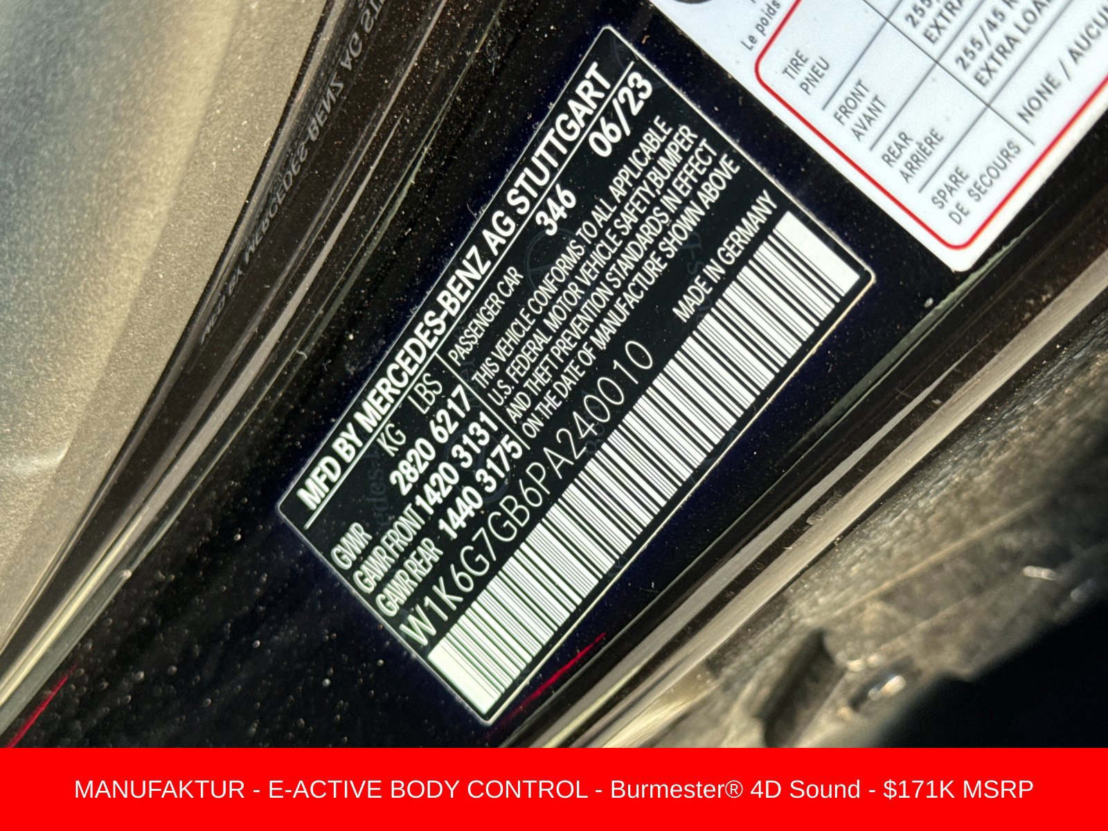 Certified 2023 Mercedes-Benz S 580 4MATIC Sedan image 28