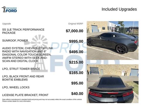 Used 2018 Chevrolet Camaro SS RWD image 3