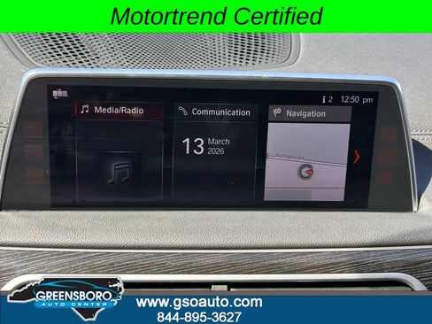 Used 2019 BMW 750i w/ M Sport Package RWD image 29