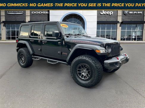 Used 2022 Jeep Wrangler Unlimited Rubicon w/ Xtreme Recon 35" Tire Package AWD/4WD image 1