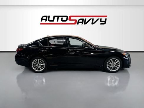 Used 2021 INFINITI Q50 Luxe w/ All Weather Package AWD/4WD image 8