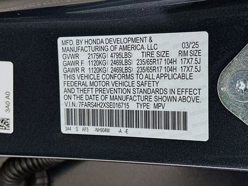 Used 2025 Honda CR-V LX image 12