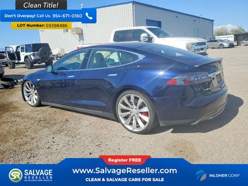 Used 2015 Tesla Model S AWD image 3