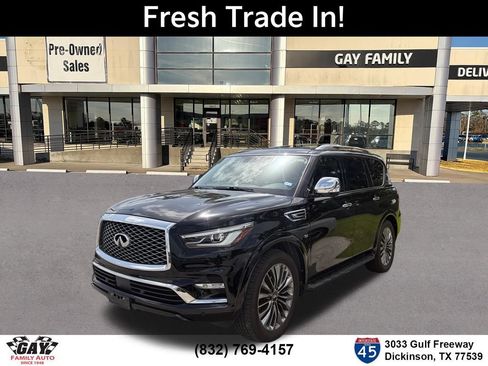 Used 2019 INFINITI QX80 Luxe w/ 22" Wheel Package AWD/4WD image 3