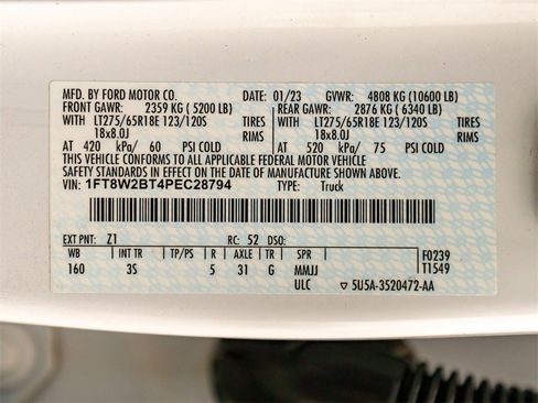 Used 2023 Ford F250 XLT w/ F-250 >10K GVWR Package image 31