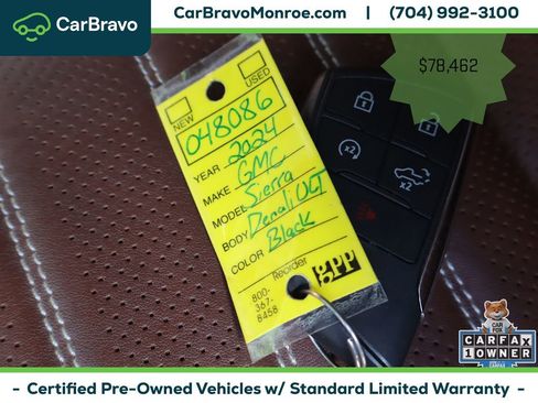 Certified 2024 GMC Sierra 2500 Denali Ultimate AWD/4WD image 50