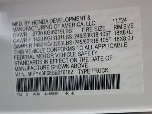New 2025 Honda Ridgeline TrailSport image 26
