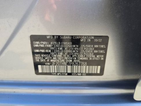 Certified 2023 Subaru Crosstrek 2.5i Limited AWD/4WD image 30