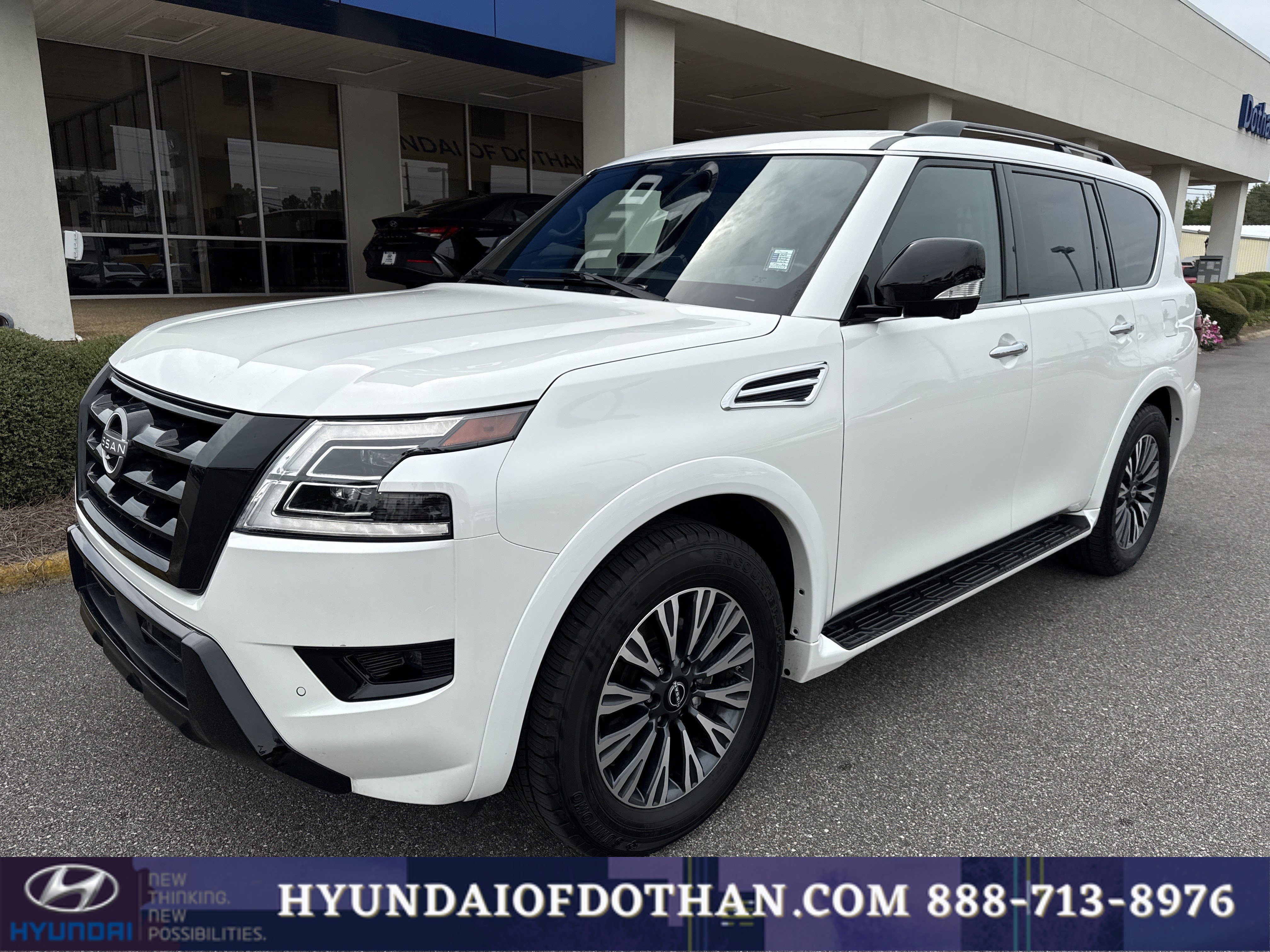 Used 2023 Nissan Armada SL w/ Midnight Edition Package RWD image 1