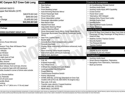 Used 2016 GMC Canyon SLT AWD/4WD image 3