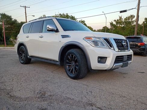 Used 2017 Nissan Armada Platinum w/ Captain Seat Package RWD image 7