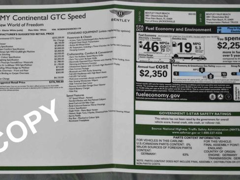 Used 2025 Bentley Continental GT Speed AWD/4WD image 21