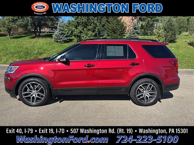 Certified 2018 Ford Explorer Sport w/ Equipment Group 401A AWD/4WD image 1